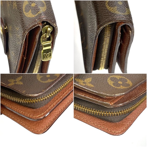 ❌SOLD❌ 💎AUTHENTIC💎 LOUIS VUITTON Monogram Compact Zip Billfold Wallet - Picture 14 of 14